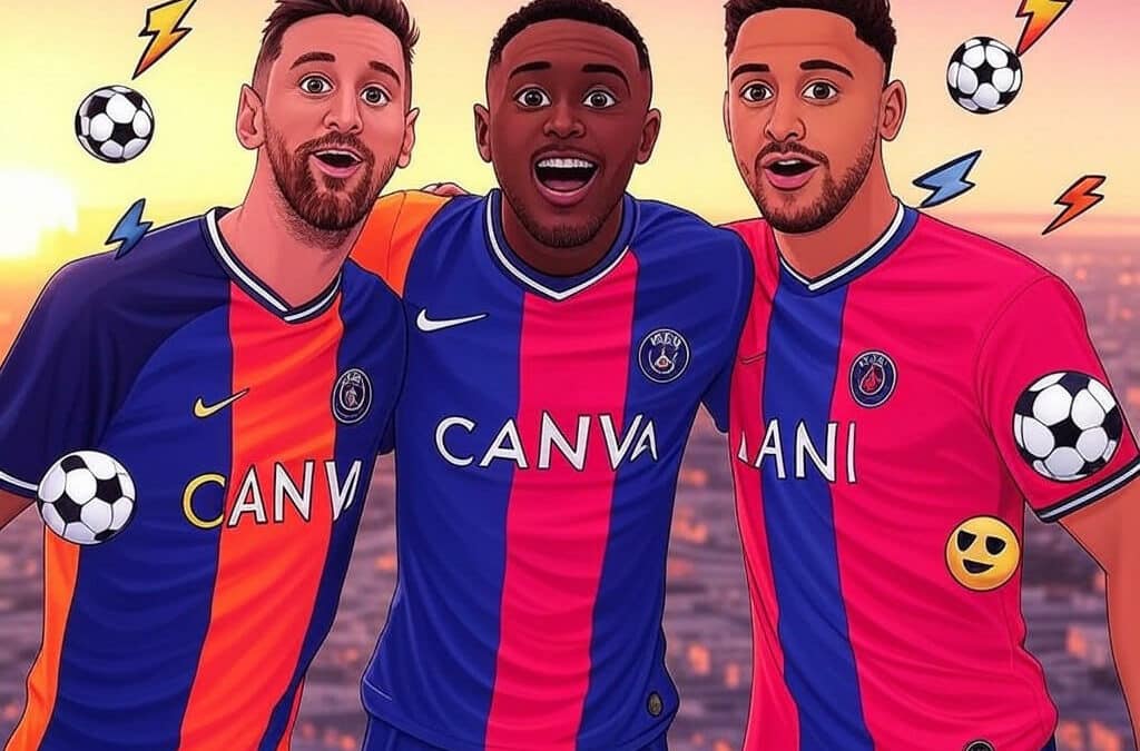 Le PSG secoue le marché avec quatre transferts spectaculaires