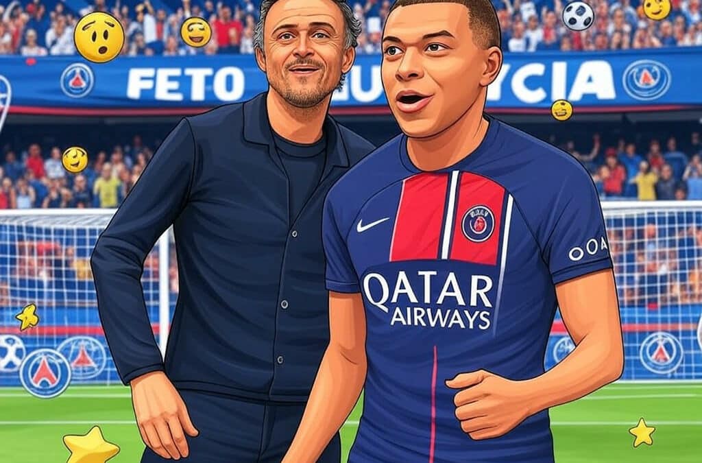 Le transfert spectaculaire de Mbappé orchestré par Luis Enrique au PSG