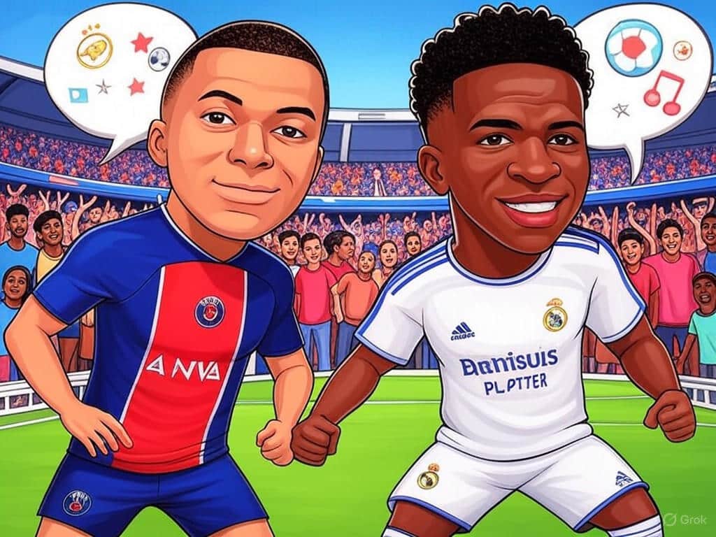 découvrez le grand débat autour du transfert historique de kylian mbappé vers le psg et ses implications face à vinicius jr. analyse des performances, des rivalités et des enjeux financiers qui entourent ce mouvement qui pourrait redéfinir l'avenir du football en espagne.